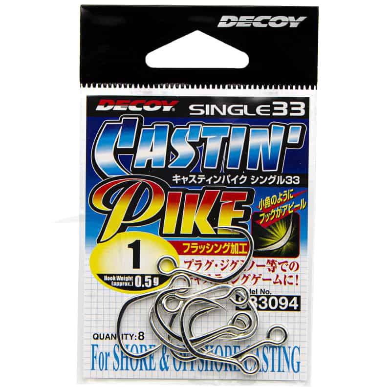 Hook Decoy Single 33 Casting Pike - 1 Hook Decoy Single 33 Casting Pike - 1