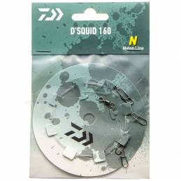 Adjustable squid rig - 3 stacks Nylon