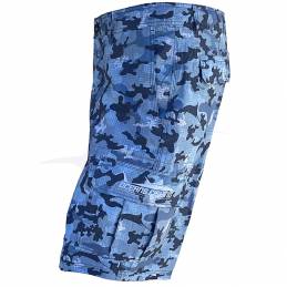Short Bateau Technique Oceans Fishing Storm V2 - Blue Camo