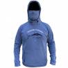 Sweat-shirt Oceans Fishing Polartech Tuna - Bleu - avant