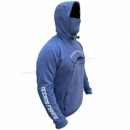 Sweat-shirt Oceans Fishing Polartech Tuna - Bleu