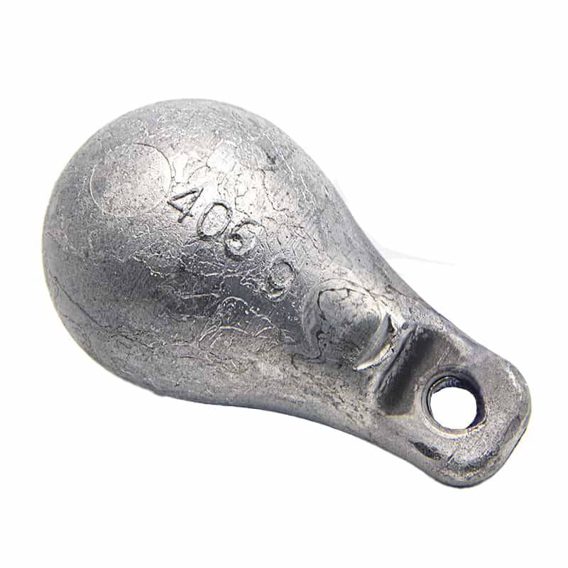 Lead Mackerel Pear form Lemer - 400g Lead Mackerel Pear form Lemer - 400g
