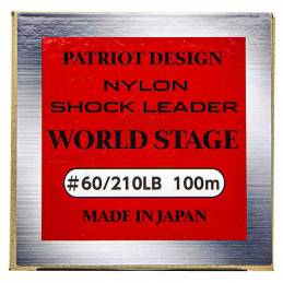 Patriot Design Nylon Shock Leader World Stage 210 LB box