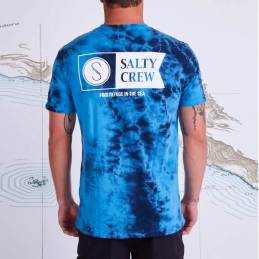 T-Shirt Homme Salty Crew Alpha Tie Dye S/S