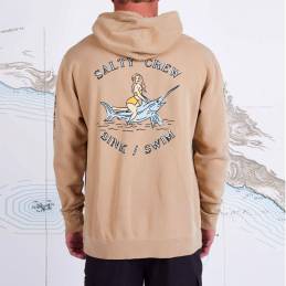 Salty Crew Siren Overdyed Fleece Fleece