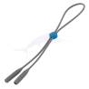 Cordon de sécurité lunettes Costa-del-Mar Bowline Silicone - Gris