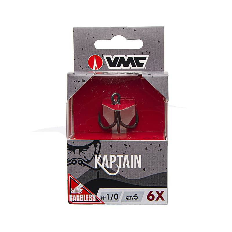 VMC 7570B Kaptain 6X Barbless 1/0 VMC 7570B Kaptain 6X Barbless 1/0