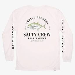 L-Shirt Salty Crew GT L/S Rashguard WHITE