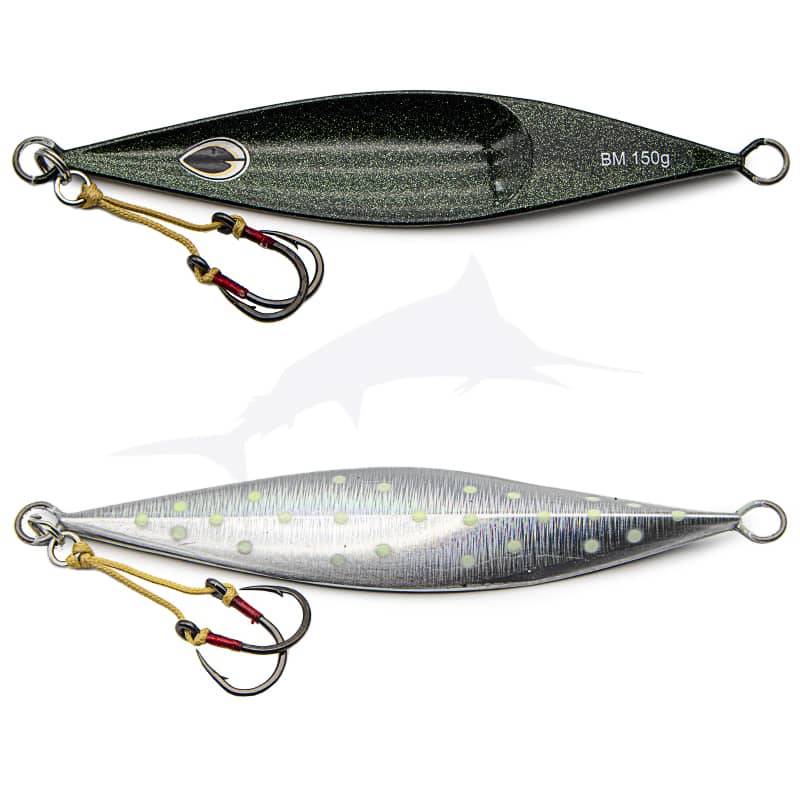Black Magic Flipper Jig 150g - 11 Black Magic Flipper Jig 150g - 11