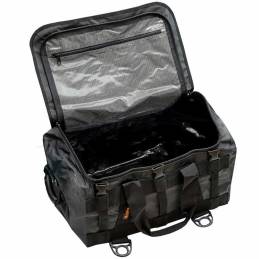 HPA Sac Etanche Dry Duffle 50 Zip Noir ouvert