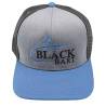Casquette Black Bart Logo Marlin - Grise Bleue