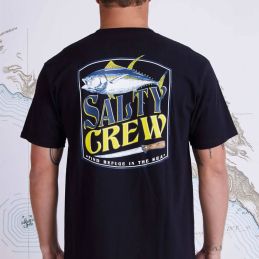 T-Shirt Salty Crew Filet Standard Manche Courte Black