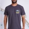 T-Shirt Salty Crew Filet Standard S/S TEE charocal