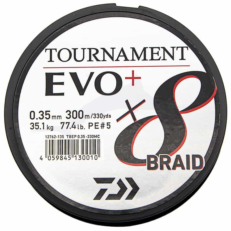 Daiwa Tournament 8 Braid EVO+ - 77,4 LB