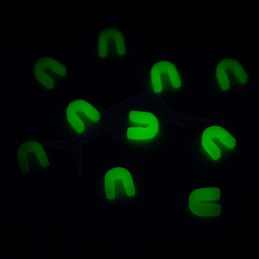 Luminous plastic thimbles