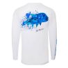 Bob Marlin Performance Shirt Ocean GT - White - Back