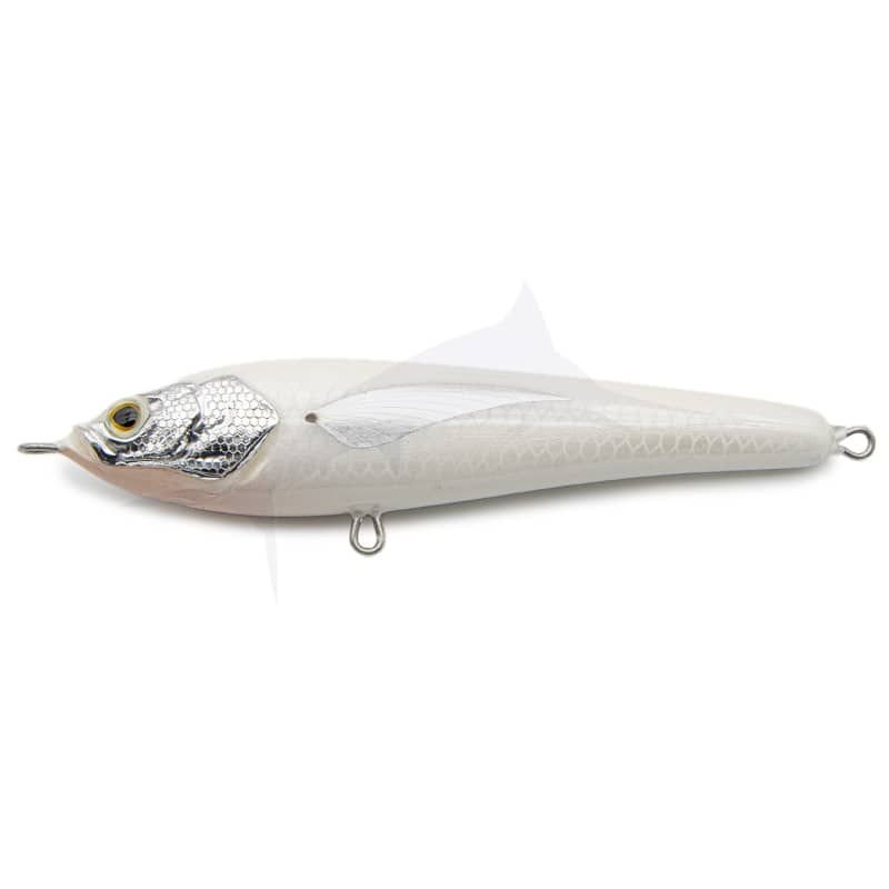 Leurre Jack Fin Argo 180-F - White Leurre Jack Fin Argo 180-F - White