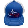 Casquette Black Bart Logo Marlin - Bleu Blanc