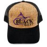 Casquette Black Bart Logo Marlin - Liege Noir