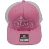 Casquette Black Bart Logo Marlin - Rose Blanc