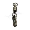 Escape-Proof Ball Bearing Snap Swivel Diamond - 75LB 