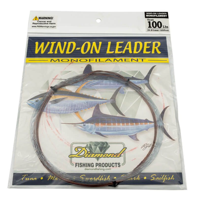 Diamond Fishing Wind-On Monofilament-100lbs