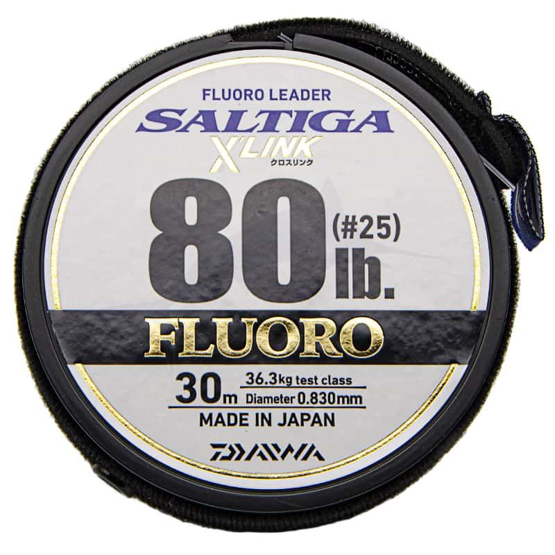 Daiwa Saltiga XLink Fluorocarbon Leader 80 LB Daiwa Saltiga XLink Fluorocarbon Leader 80 LB