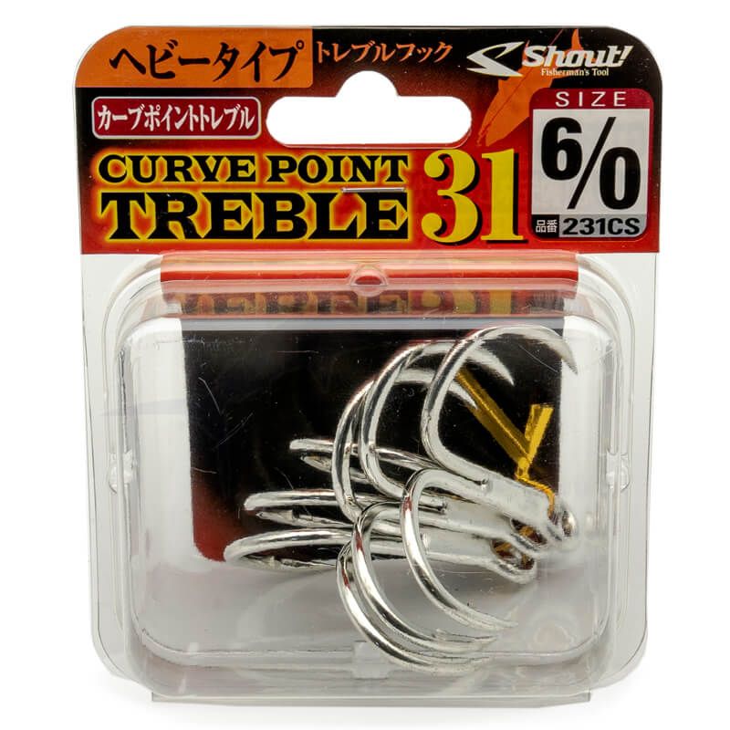 Shout Curve Point Treble 31 Shout Curve Point Treble 31
