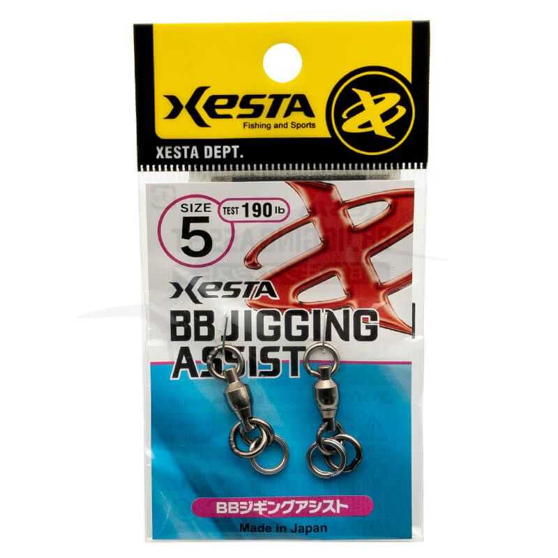 Agrafes Xesta BB Jigging Assist-190lb Agrafes Xesta BB Jigging Assist-190lb