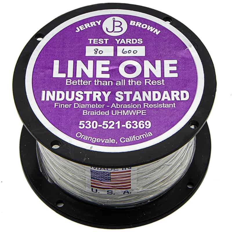 Jerry Brown Solid Braid (600YDS) - 80 lbs - Blanche Jerry Brown Solid Braid (600YDS) - 80 lbs - Blanche