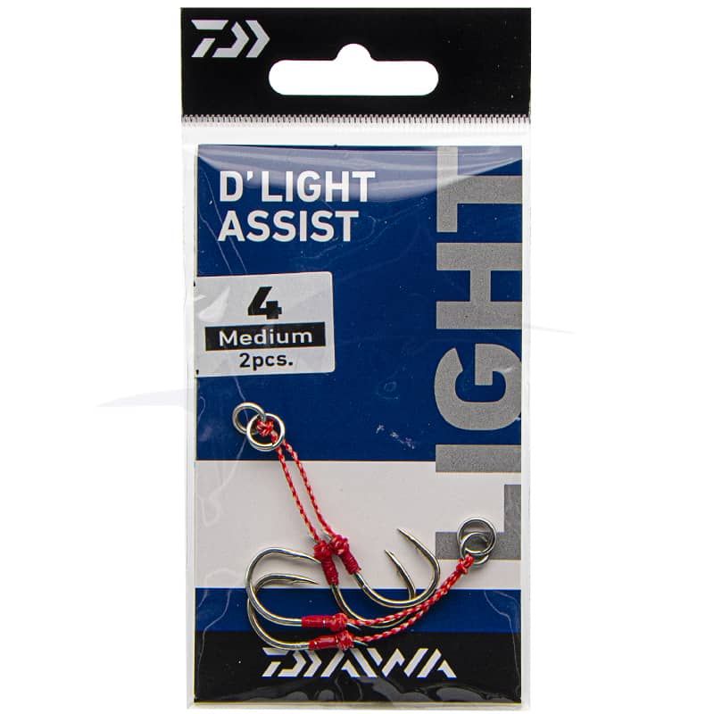 Daiwa Light Assist Hook - Medium 4 Daiwa Light Assist Hook - Medium 4