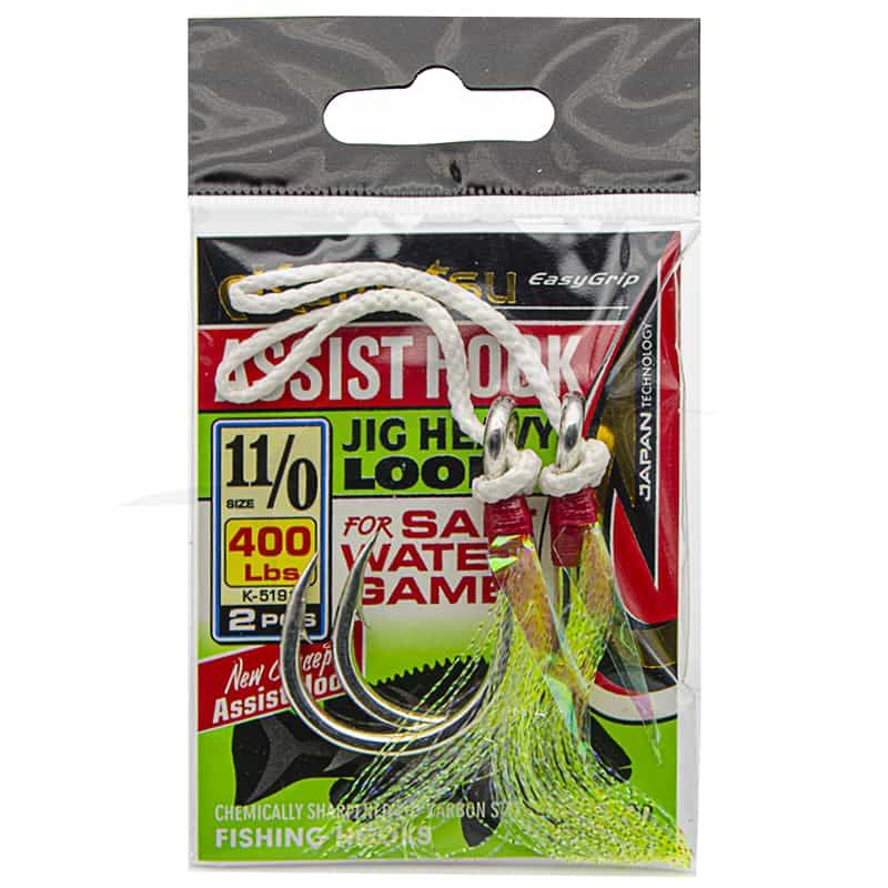 Kamatsu Assist Hook Jig Heavy Loop 11/0 Kamatsu Assist Hook Jig Heavy Loop 11/0