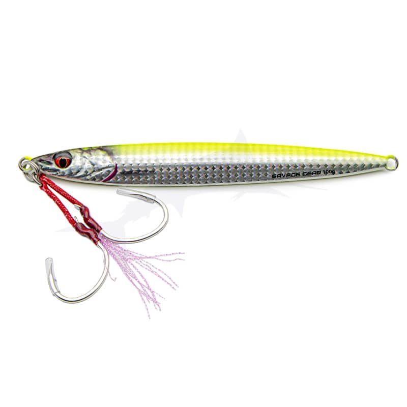 Lure Savage Gear 3D Slim Jig Minnow - Glow Yellow Lure Savage Gear 3D Slim Jig Minnow - Glow Yellow