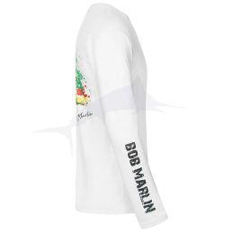 Bob Marlin Permormance Shirt Rasta Marlin - side