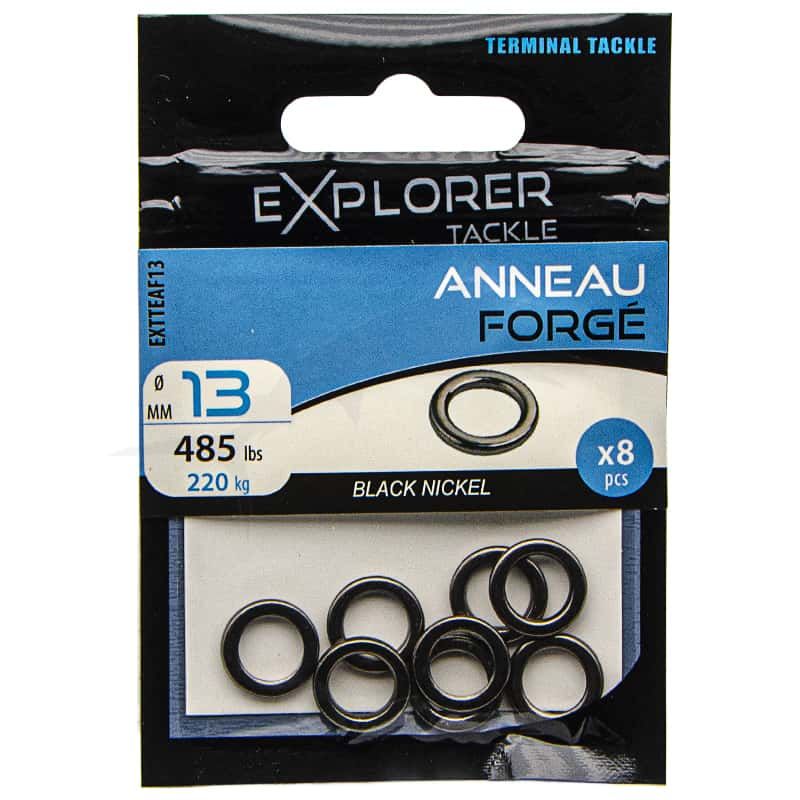 Explorer Tackle Solid Ring Forged - 13mm Explorer Tackle Solid Ring Forged - 13mm