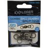 Explorer Tackle COMBO ball bearing + SPLIT RING - 85 Kg