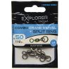 Combo Crane Swivel + Split Ring Explorer Tackle - 50 Kg