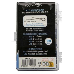 Kit Montage Sleeves Explorer Tackle - Double - quantité