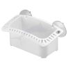 Pike'N Bass Bac de rangement simple fixation ventouses - Blanc