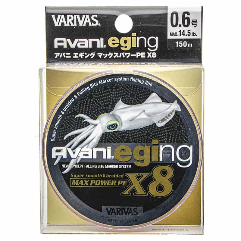 Varivas Avani Eging Max Power PE X8 - pe0.6 Varivas Avani Eging Max Power PE X8 - pe0.6