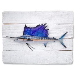 Cadre poisson espadon voilier Cap Vert