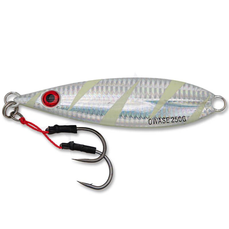 Jig Power Owase zebra glow - 250g Jig Power Owase zebra glow - 250g