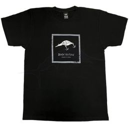 T-Shirt Daiwa Born to Fish - Noir