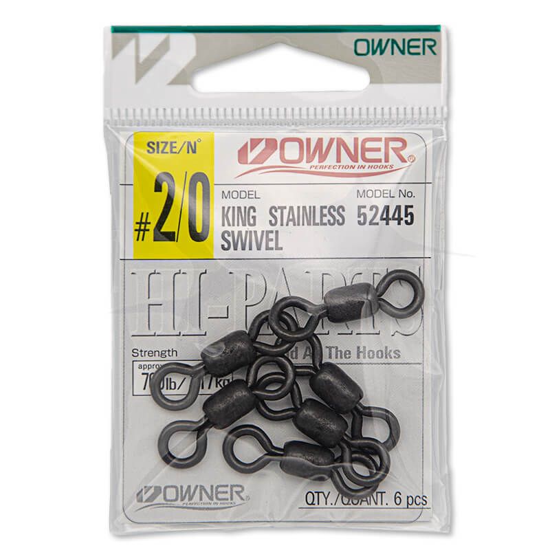 Owner Swivels King Stainless 2/0 Owner Swivels King Stainless 2/0