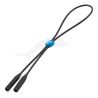 Cordon de sécurité lunettes Costa-del-Mar Bowline Silicone - Noir
