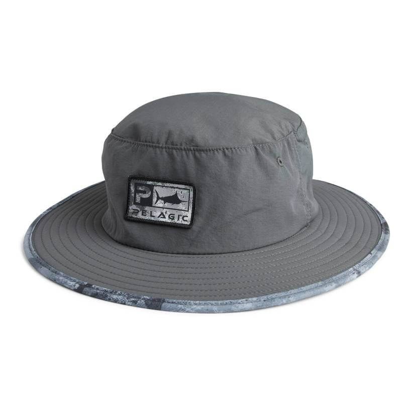 Chapeau été Pelagic Sunsetter Pro light grey