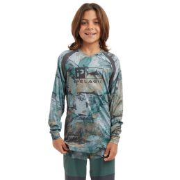 T-Shirt Pour enfant Pelagic Youth Vaportek Army