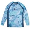 L-Shirt Pelagic Youth Vaportek Enfant Bleu
