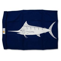Drapeaux Poissons - Marlin Blanc