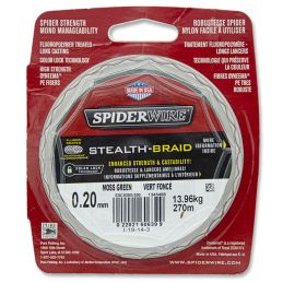 Spiderwire Stealth 270m Verte - 30 lb
